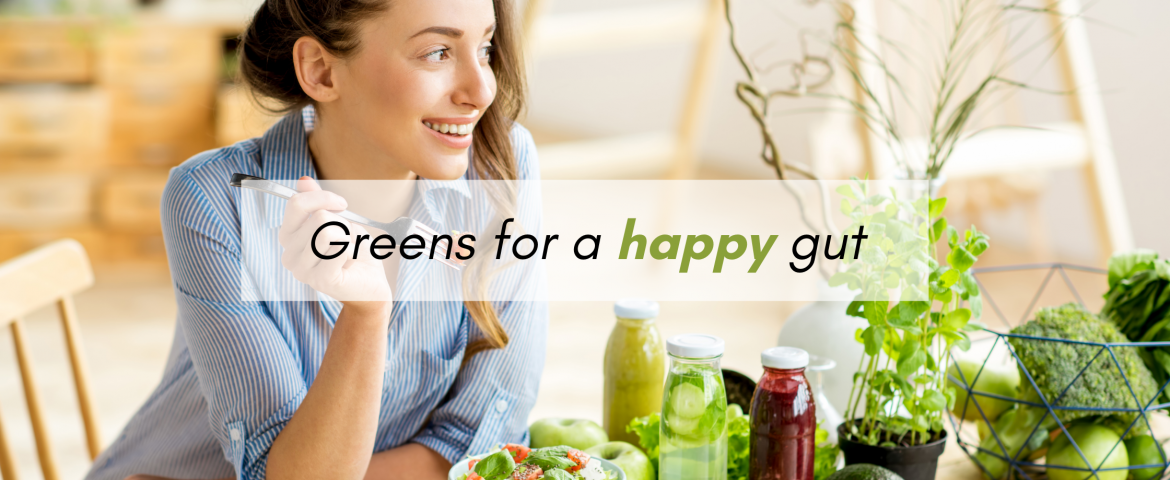 Greens for a happy gut